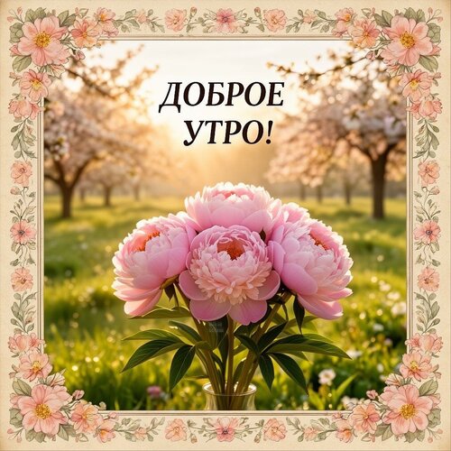 Открытка Доброе утро!