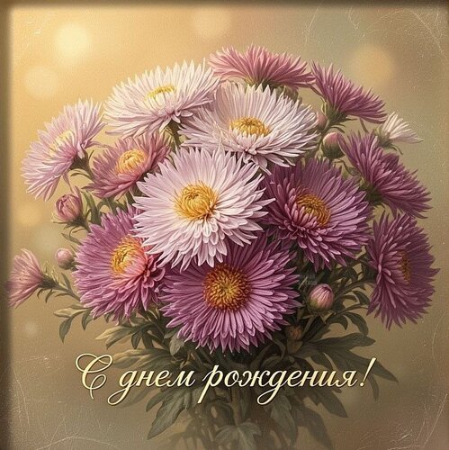 Открытка С днем рождения!