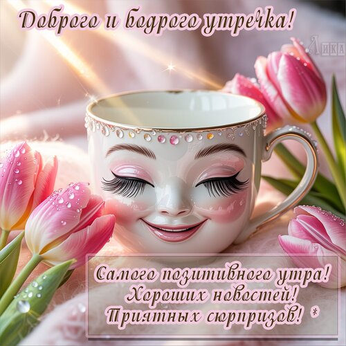 Открытка Доброе утро