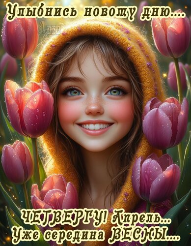 Открытка Четверг