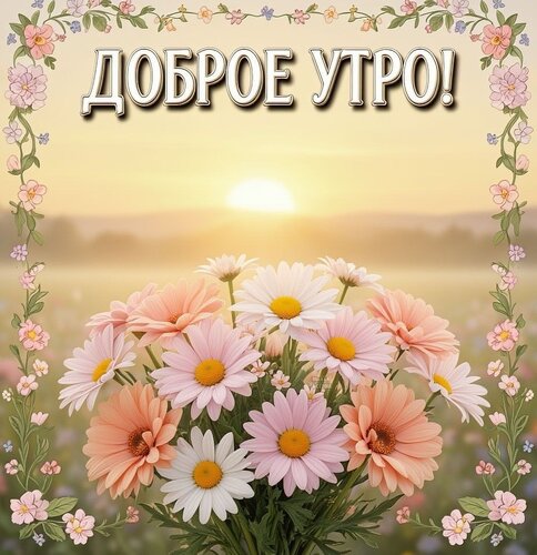 Открытка Доброе утро!