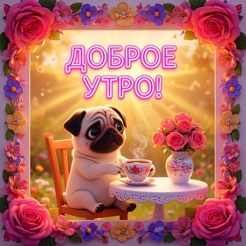 Открытка Доброе утро!
