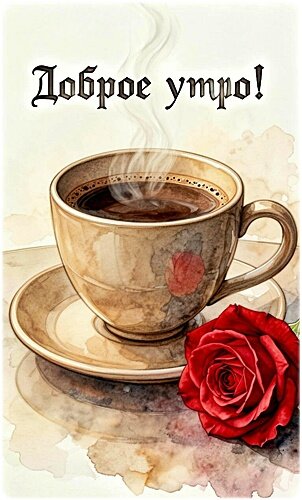 Открытка Доброе утро!