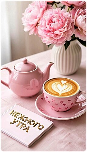 Открытка НЕЖНОГО УТРА!