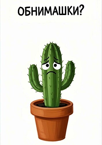 Открытка ОБНИМАШКИ?