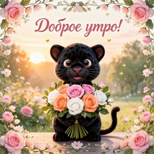 Открытка Доброе утро!