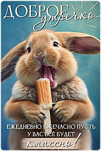 Открытка Доброе утро!