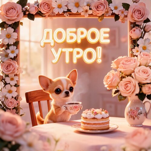 Открытка Доброе утро!