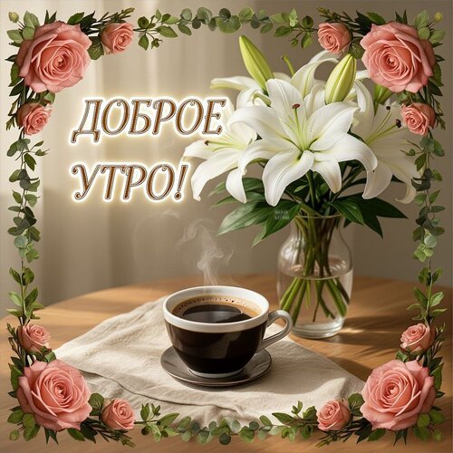 Открытка Доброе утро!