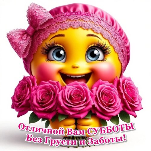 Открытка ОТЛИЧНОЙ СУББОТЫ!