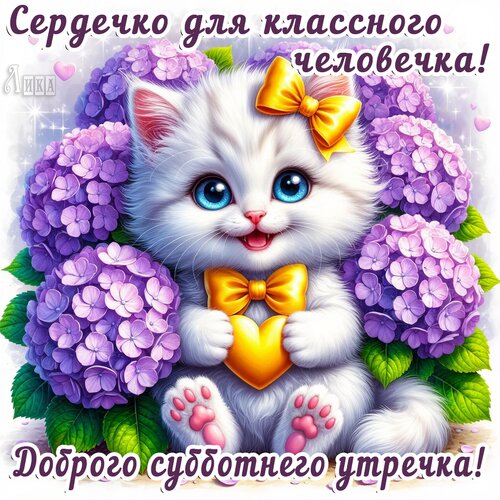 Открытка Утро субботы