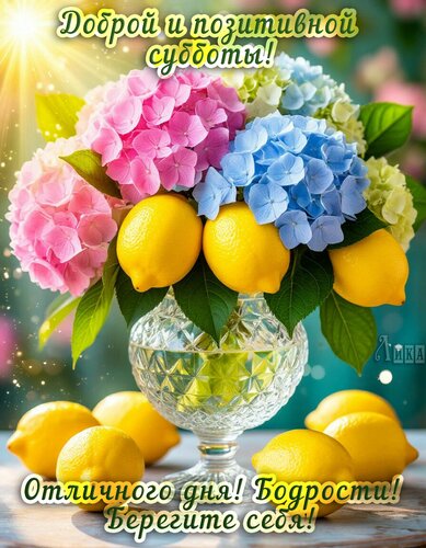 Открытка Суббота