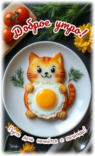 Открытка Доброе утро