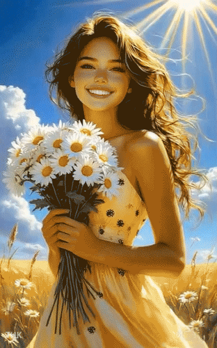 Анимированная открытка Солнечного дня!