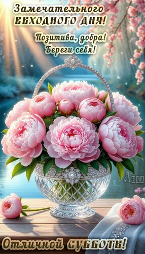 Открытка Суббота