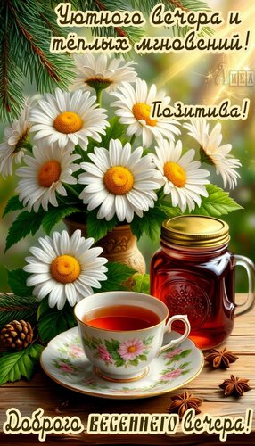 Открытка Добрый вечер