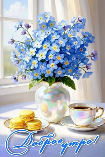 Открытка ДОБРОЕ УТРО!