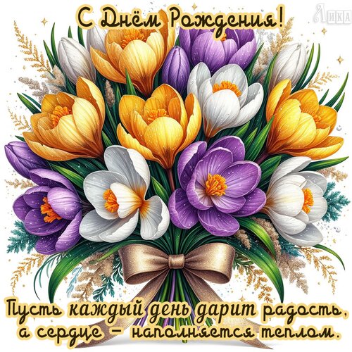 Открытка С днём рождения!