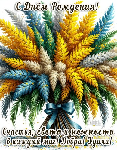 Открытка С Днём Рождения Женщине