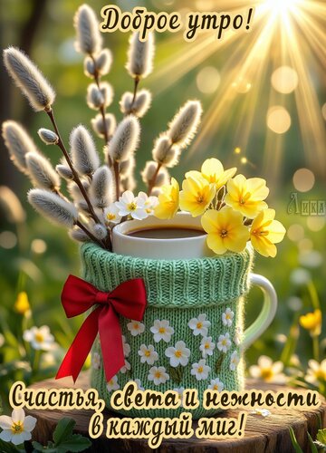 Открытка Доброе утро