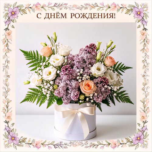 Открытка С днём рождения!