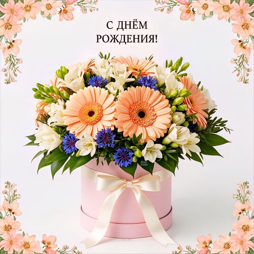 Открытка С днём рождения!