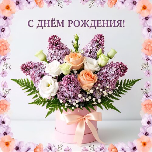Открытка С днём рождения!