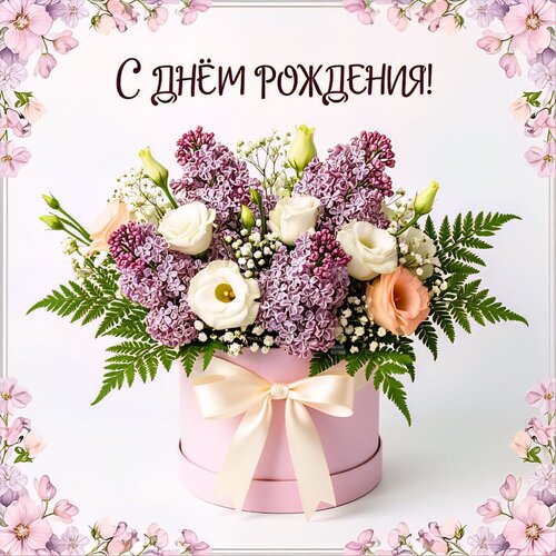 Открытка С днём рождения!