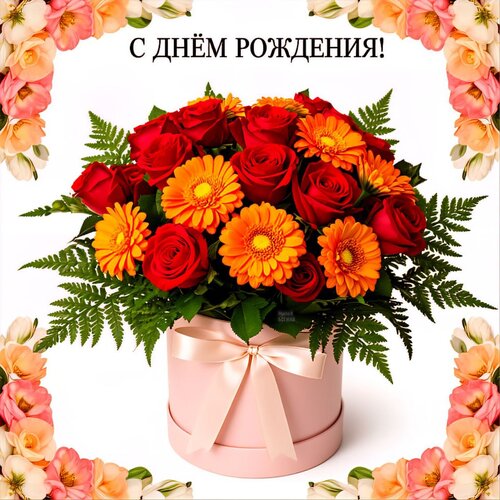 Открытка С днём рождения!