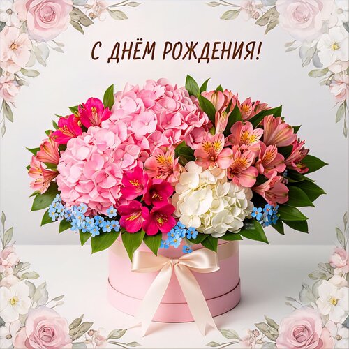 Открытка С днём рождения!