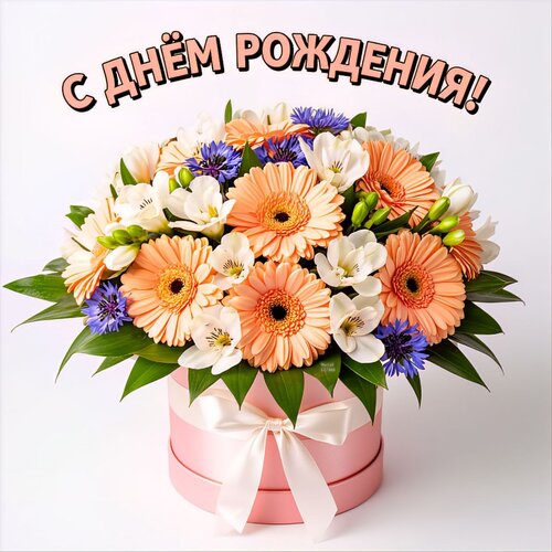 Открытка С днём рождения!