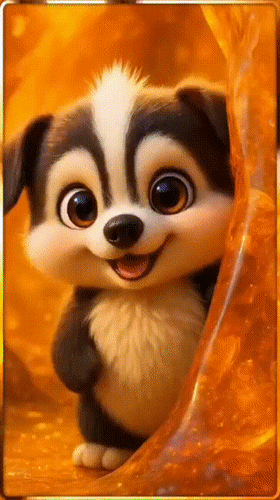 Анимированная открытка Улыбнись!