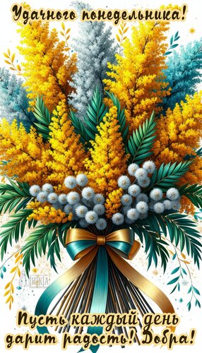 Открытка Понедельник