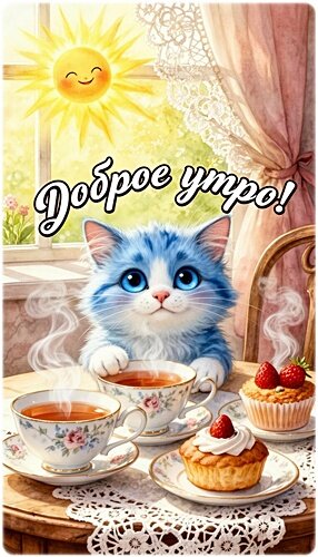 Открытка Доброе утро!