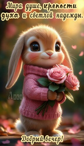 Открытка Добрый вечер!