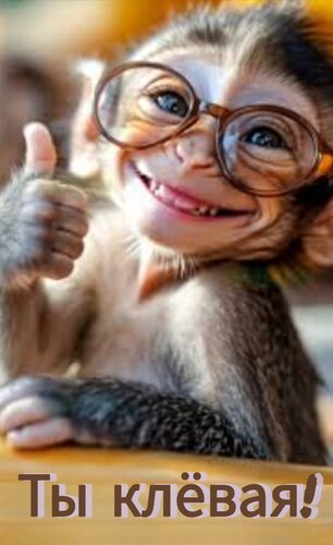 Открытка Ты клёвая