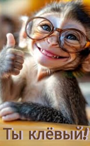 Открытка Ты клёвый