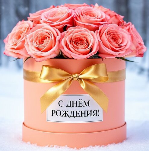 Открытка С днём рождения!