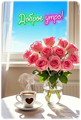 Открытка Доброе утро!