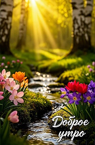 Открытка Доброе утро!