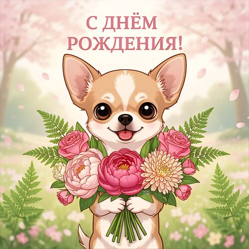 Открытка С днём рождения!