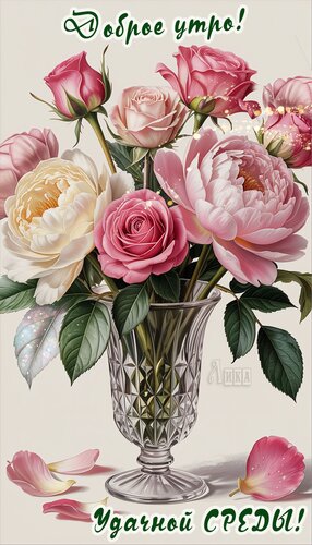 Открытка Утро среды