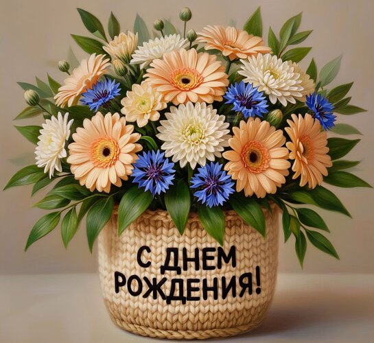 Открытка С днем рождения!