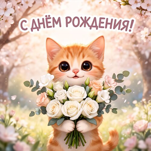 Открытка С днём рождения!