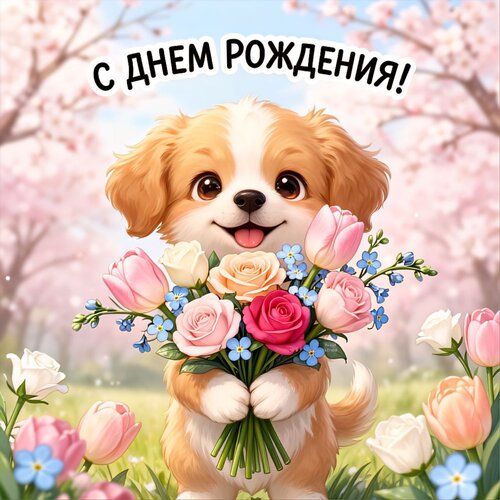 Открытка С днем рождения!