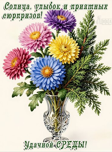 Открытка Среда