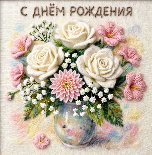 Открытка С днём рождения