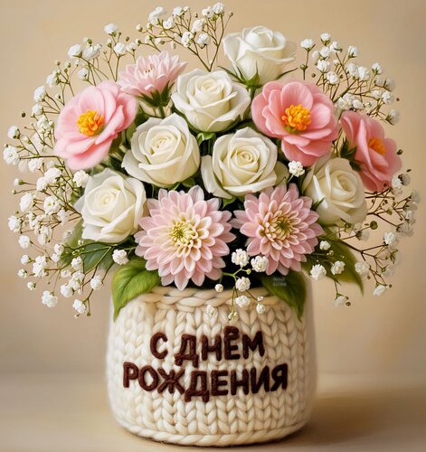 Открытка С днём рождения!