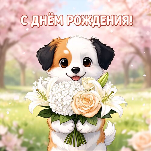 Открытка С днём рождения!