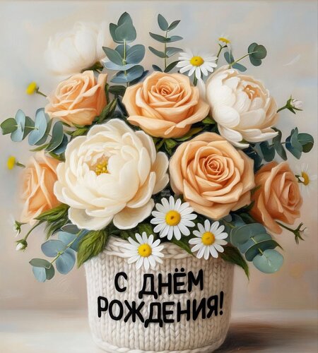 Открытка С днём рождения!